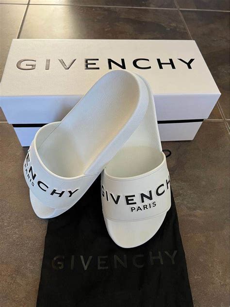 givenchy clear heels|givenchy slides white and black.